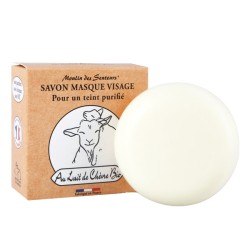 Discover our Organic Goat's Milk Soap Mask 100 g - Moulin des Senteurs