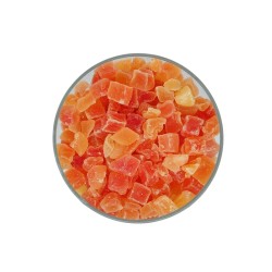 Papaya cubes 200g Maison Soler - Les Délices De L'olivier