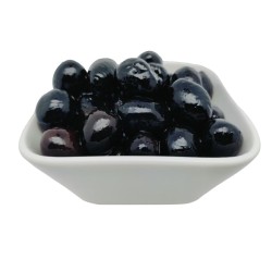 Sweet Black Olives in Oil 250 g, les délices de l'olivier.