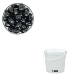 Sweet Black Olives, wholesale in a 5 kg bucket