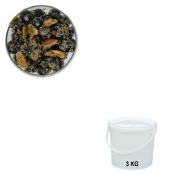 Black Olives with Pistou, wholesale available in 3 kg buckets.