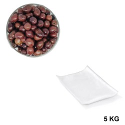 Wild Black Olives, wholesale in vacuum-sealed bags of 5 kg.