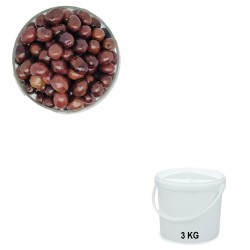 Wild Black Olives, wholesale sale in a 3 kg bucket