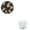 Black Olives with Garlic, wholesale in a 3 kg bucket