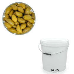 Olives Lucques, vente en gros en seau de 10 kg.