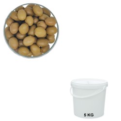 Natural Green Olives, wholesale in a 5 kg bucket