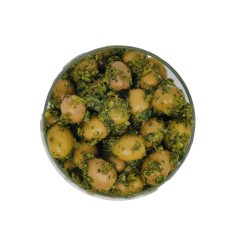 Flavored Green Olives - Mint, Basil, Lemon | Les Délices De L'olivier