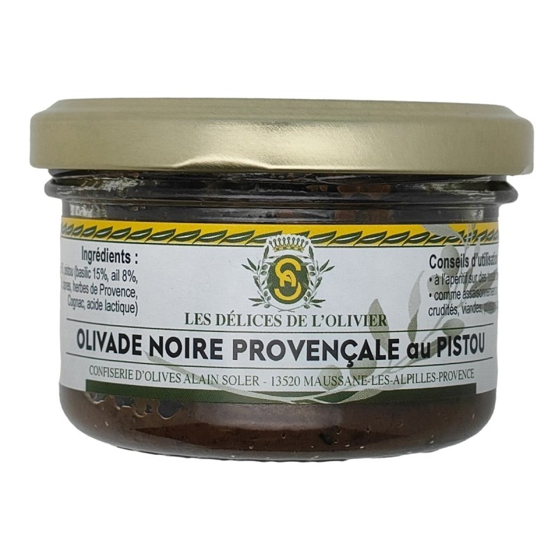 Provençal black olives with pistou - Savour Provence!
