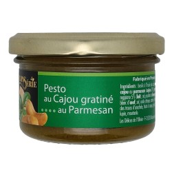 Pesto au Cajou Gratiné au Parmesan Maison Soler, un régal !