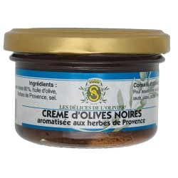Crème d'Olives Noires aux Herbes de Provence | Maison Soler
