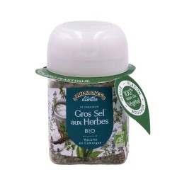 Coarse Camargue Salt with Organic Herbs | Organic Condiment
