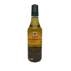 Rapeseed Oil with Fresh Basil and Garlic - Les Délices De L'olivier