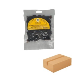 Carton Olives Noires Douces à l'Huile 250 g pour professionnels
