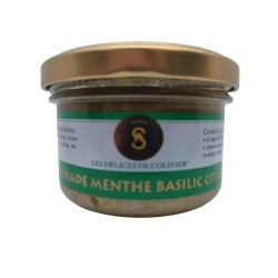 Lupinade Menthe Basilic Citron 90 g - Les Délices de l'Olivier