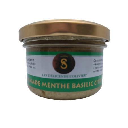 Lupinade Mint Basil Lemon 90 g - Maison Soler Les Délices De L'olivier