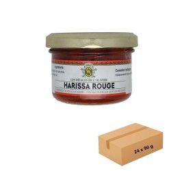 Harissa Rouge, Carton 24 x 90 g pour Professionnels
