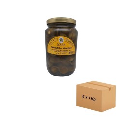 Discover our pickled capers in a jar 1 Kg
