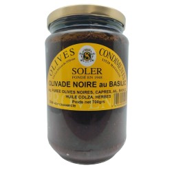 Provençal black olives with pistou | Savour our speciality