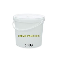 Crème d'Anchois, Seau de 5 kg pour Professionnels