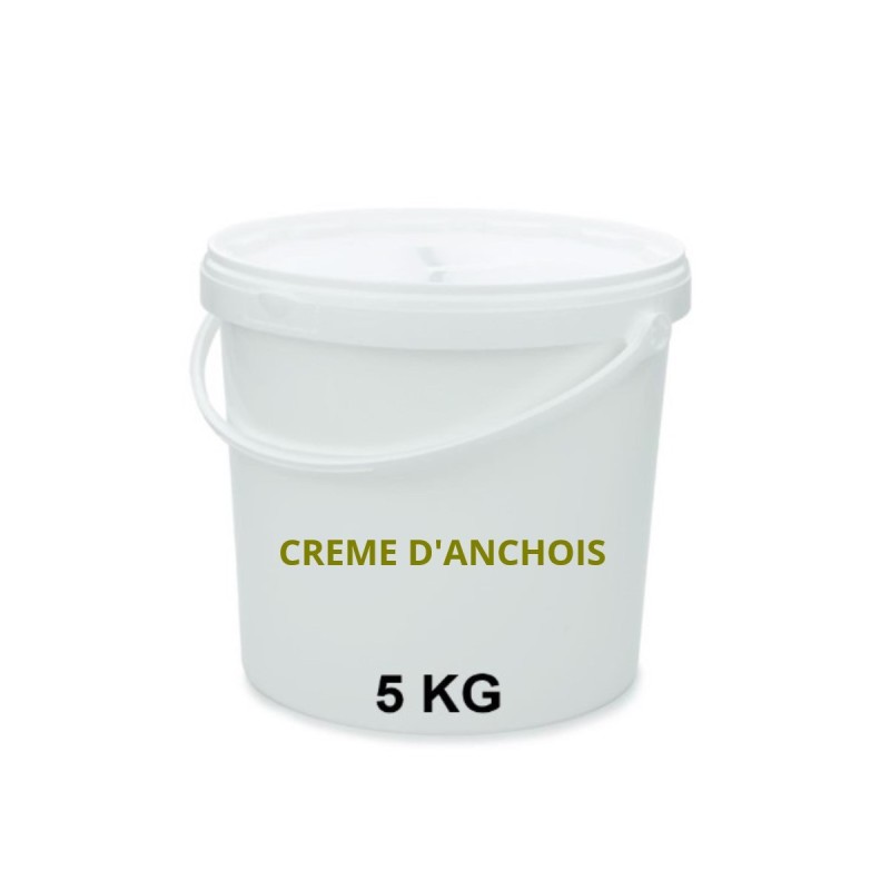 Crème d'Anchois, Seau de 5 kg pour Professionnels