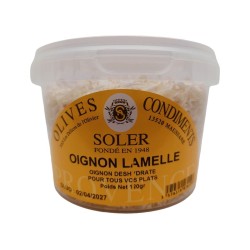 Onion, dehydrated strips, Maison Soler - Les Délices De L'olivier