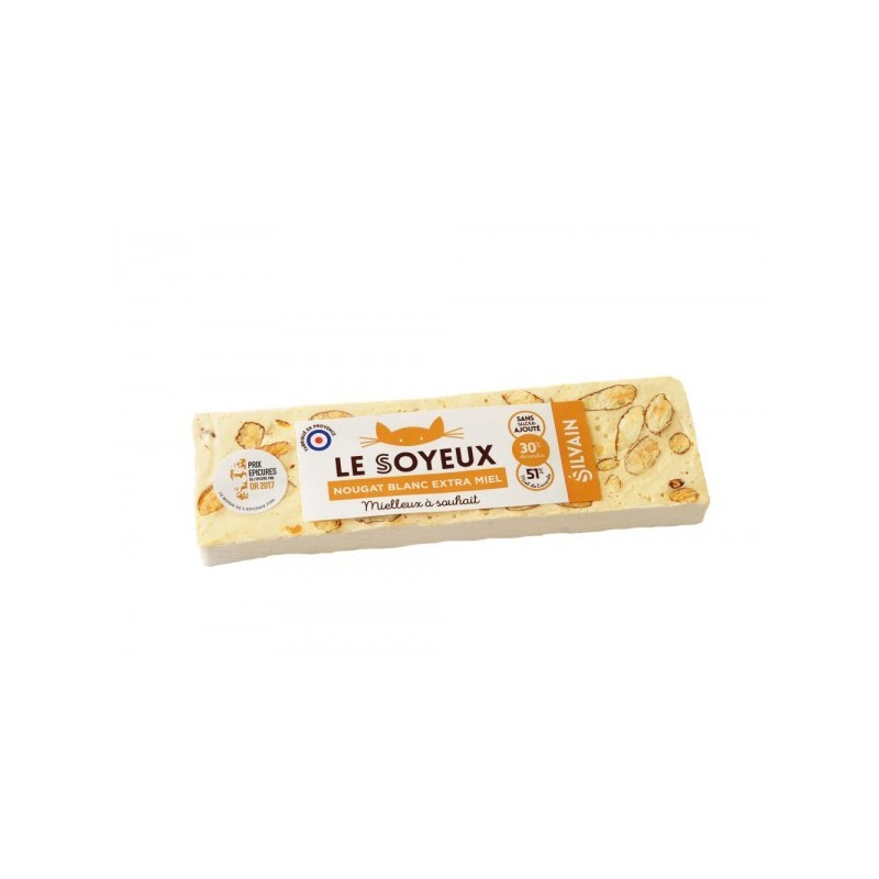 Nougat Blanc Extra Miel - Le Soyeux - Récompensé d'Or