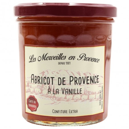 Confiture Abricot de Provence et Vanille - Les Merveilles en Provence