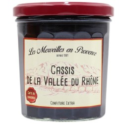 Blackcurrant jam from the Rhone Valley - Les Merveilles en Provence