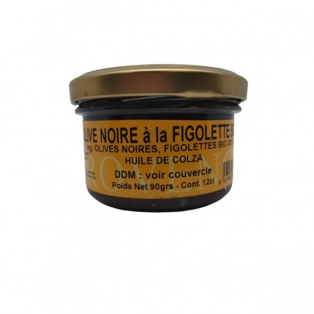 Savour the organic Black Olive with Figolette prepared by Maison Soler