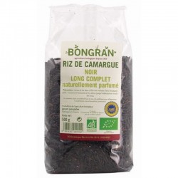 Riz Noir de Camargue Long Complet 500 g - Qualité Bio et IGP