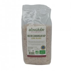 Riz de Camargue Long Blanc Bio 500 g | Délices de l'Olivier