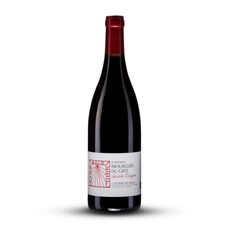 Discover the Red Wine Galets Rouges 75 cl - Château Mourgues du Grès