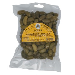 Olives Lucques de l'Hérault 350 g | Achat Délices de l'Olivier