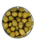 Broken Bulk Olives: Picholine Varieties, with Garlic, with Pistou.