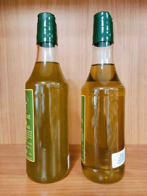 Huile d'olive de Provence filtrée et non filtrée