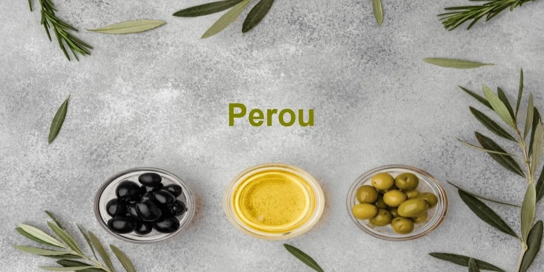 Olives et huile d'olive du Pérou